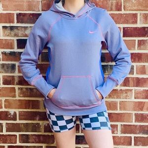 Nike Womens Medium Thermafit Hoodie Light Purple